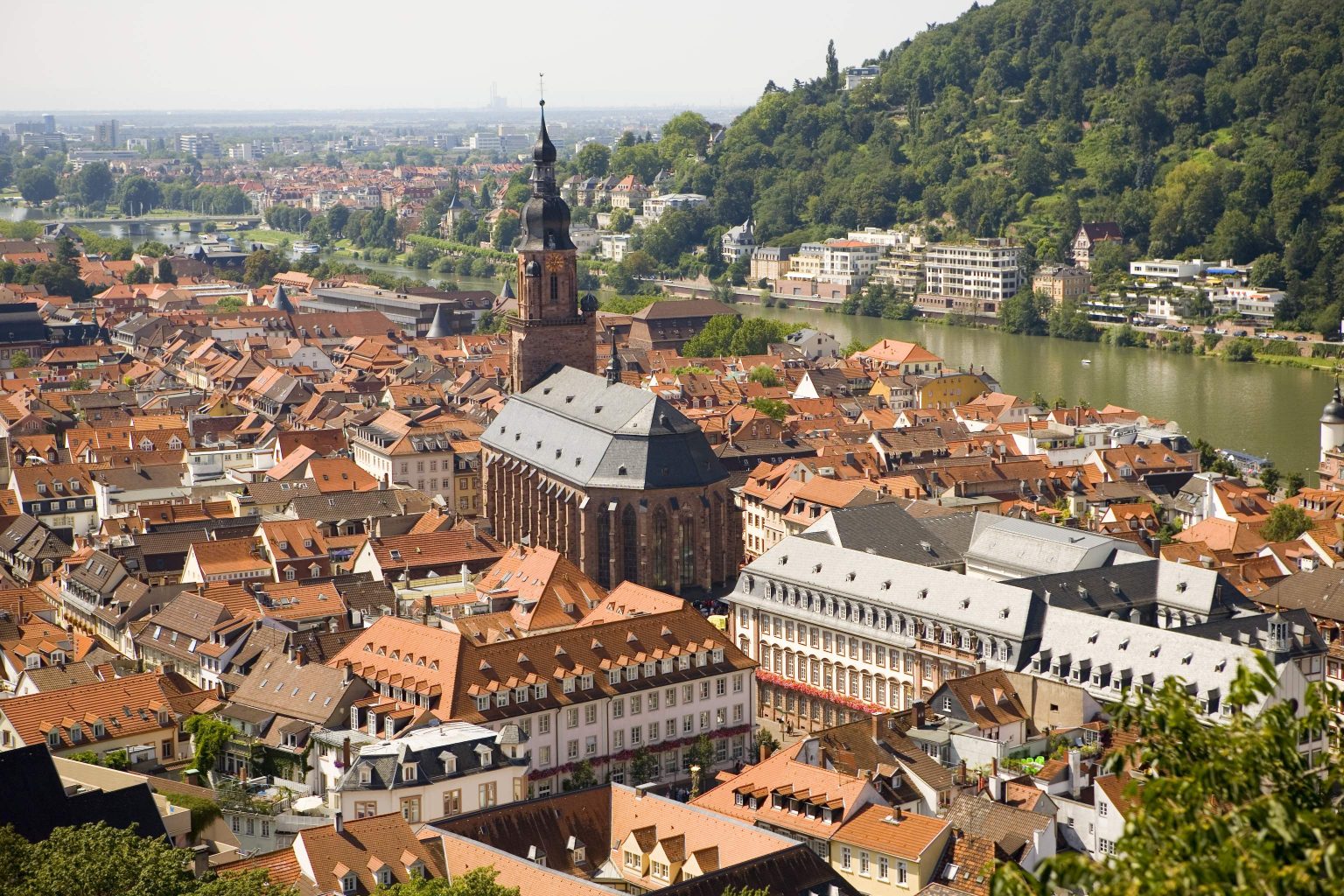 ハイデルベルグの街並み 2000ピクセル以上のフリー写真素材集