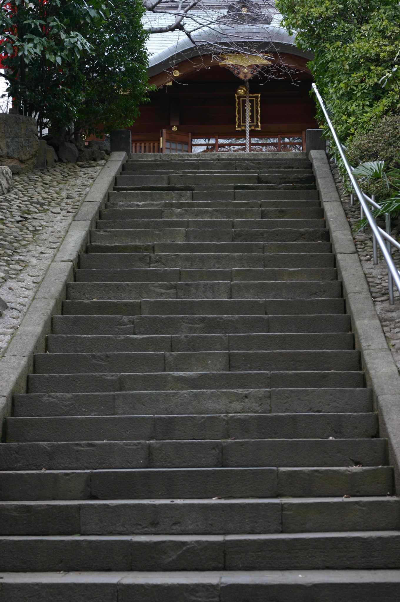 田端八幡神社の階段